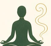 Sitzende Meditationsfigur für Daoyin Baojian Gong